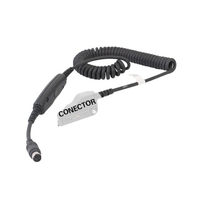 [V3-10784] Cable modular intercambiable para KENWOOD NX-200/300/410/5000, TK-480/TK2180/3180