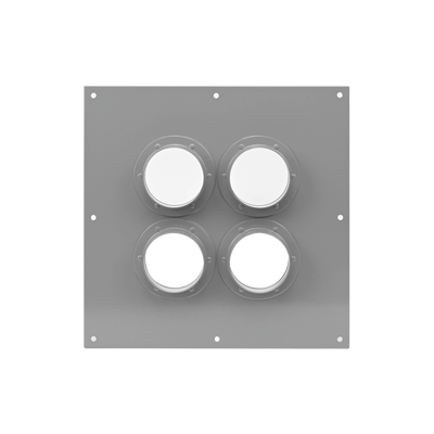 [STEP422] Placa Pasamuros Con Capacidad de 4 Botas de 4