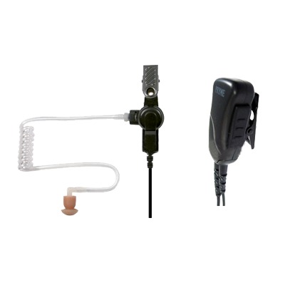 [SPM-1302] MICRÓFONO DE SOLAPA CON AUDÍFONO DISCRETO P/ VERTEX VX-10 / VX-300 / VX-400 / VX-110 / 1R / VXF-1 / FT10R.