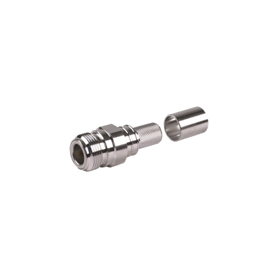 [EZ-400-NF-X] Conector N Hembra Plegable con Pin Cautivo para cables RG8 LMR-400