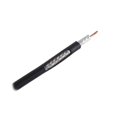 [LMR-240UF] RG-8X, Metro de Cable Coaxial Ultra Flexible, Conductor Central de Cobre Trenzado, Malla de Cobre EstaÑado, 50 Ohms