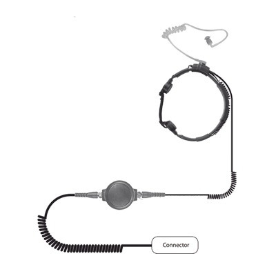 [SPM-1500IL] MICRÓFONO DE GARGANTA DE USO RUDO PARA ICOM ICF-3G/ ICF-4G/ ICF-3GS/ ICF-4GS/ ICF-3GT/ ICF-4GT/ ICF-3GT/ ICF-4021.