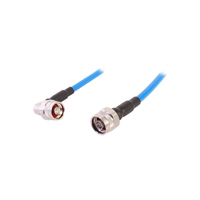 [P2RFC-2265-39] Cable Flex SSP-250-LLPL (1/4 Diam.) de 1 Metro (3.28 Pies), Bajo PIM (?-155 dBc), Conectores N Macho a N Macho en A/R, 0-6 GHz.