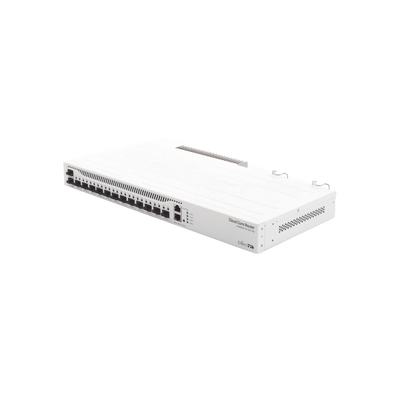 [CCR2004-1G-12S+2XS] (CCR2004-1G-12S+2XS) Cloud Core Router 12 puertos 10G SFP+, 2 25G SFP28, Fuente Redundante