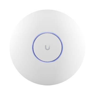 [U7-PRO] Access Point UniFi WiFi 7 Pro / Soporta 6 GHz / para Interior en Techo o Pared / 6 streams / MU-MIMO 2x2 en cada banda (2.4/5/6 GHz) / Multi-Link Operation / Puerto 2.5 GbE. NO incluye POE+