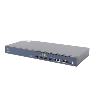 [V1600-GT] OLT de 2 puertos GPON + 4 puertos Uplink (2 puertos Gigabit Ethernet + 2 puerto SFP/SFP+) , hasta 256 ONUS