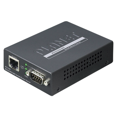 [ICS-110] Convertidor de Medios de RS-232/ RS-422/ RS-485 a Fast Ethernet, Administración Web, SNMP y Telnet