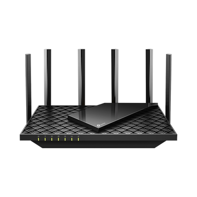 [ARCHERAX73] Router WiFi 6 Doble Banda / AX5400 MU-MIMO 4X4 y OFDMA / 1 puerto WAN 10/100/1000 Mbps / 4 puertos LAN 10/100/1000 Mbps / 1 puerto USB 3.0 / 6 potentes antenas / Administración App (Tether) o Página web / Protección HomeShield