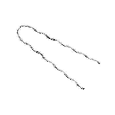 Remate Preformado para Fibra Óptica Mini Figura 8, Span 80 m, para mensajero de acero con diámetro Φ 1.6 mm - 1/16
