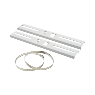 [PST-MOUNT-POLE-V2] Montaje de Metal para Poste Universal para Gabinetes de Ancho Hasta 30 cm.