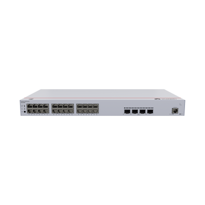 [S220-24P4X] Switch de Acceso eKit Administrable / Capa 2 / 24 Puertos PoE+ Gigabit + 4 Puertos SFP+/SFP + Puerto de Consola / Poe Perpetuo / Presupuesto PoE 400 W / Sin Licenciamiento