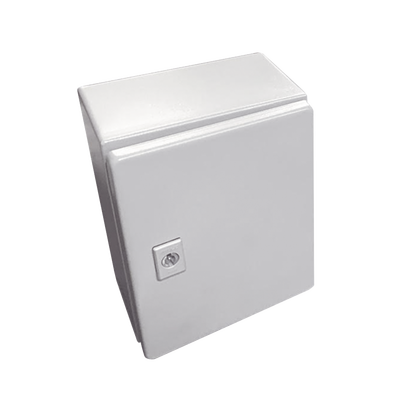 [G4C-151512] Gabinete de Acero / Nema 4 -IP 66 de 15 x 15 x 12 cm / Platina incluida.