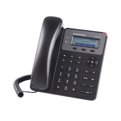 [GXP-1610] Teléfono IP SMB de 1 Línea, 1 Cuenta SIP con 3 teclas de función programables y conferencia de 3 vías. 5Vcc