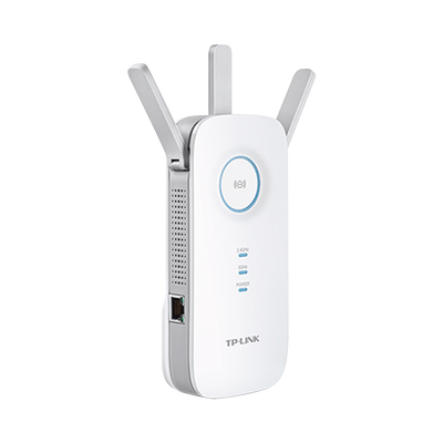 [RE450] Repetidor / Extensor de Cobertura WiFi AC, 1750 Mbps, doble banda 2.4 GHz y 5 GHz, con 1 puerto 10/100/1000 Mbps, 3 antenas externas