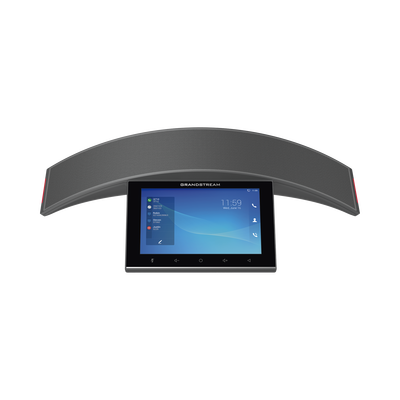 [GAC2570] Teléfono - Audioconferencias IP Android 10, 12 líneas SIP con 12 cuentas, pantalla táctil 8, puertos Gigabit, Wi-Fi, Bluetooth, PoE, codec Opus, IPV4/IPV6 con gestión en la nube GDMS