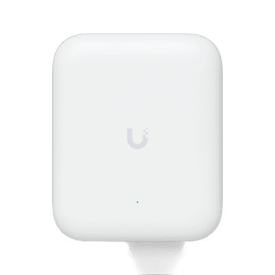 [U7-OUTDOOR] Access Point UniFi WiFi U7 Outdoor WiFi 7 802.11be Doble Banda, MU-MIMO 2x2 en Cada Banda, Puerto de 2.5 GbE, Antena Sectorial Integrada de 90° en 2.4 GHz y 45° en 5 GHz, Conectores para Antenas Omnidireccionales (incluidas), No Incluye Inyector P