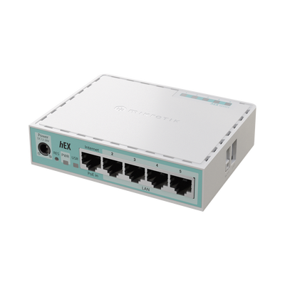 [E50UG] (Hex Version 2024) Router con 5 Puertos Gigabit Ethernet, 1 Puerto USB / CPU ARM Doble Nucleo/ RAM 512 MB/ Balanceo de Cargas