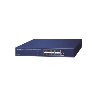 [XGS-6311-12X] Switch Administrable Capa 3, 12 Puertos SFP+ 10G BASE-X, 1 Puerto de Consola RJ45.