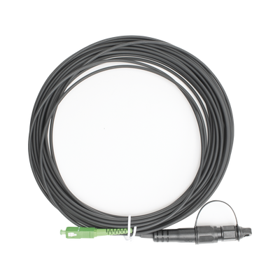 [OFC-S1-BK-SA-H1A-30-10-2601] Jumper de Fibra Óptica, Conector SC/APC - Conexión a Caja FDP460, Redondo, 10 Metros (32.81 Pies), Forro 3 mm, G657A2, Negro