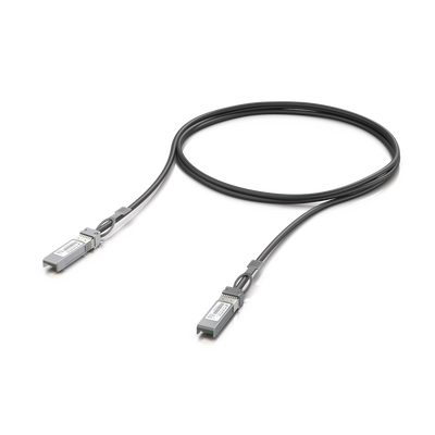 [UACC-DAC-SFP10-1M] Cable de conexión directa DAC de 1 metro SFP+ 1/10Gbps, ideal para switches UniFi