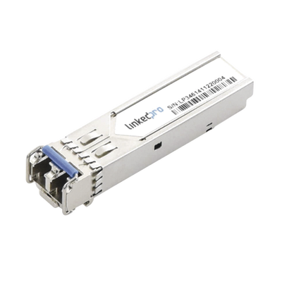 [LP-IND-SFP-1G-MM-550] Transceptor Óptico Industrial SFP (Mini-Gbic) / Multimodo 850 nm / 1.25 Gbps / 1000BASE-SX / Conectores LC/UPC Dúplex / DDM / Hasta 550 m
