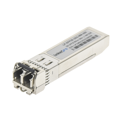 [LP-SFP28-25G-MM-300] Transceptor Óptico SFP28 (Mini-Gbic) / Multimodo 850 nm / 25 Gbps / 25GBASE-SR / Conectores LC/UPC Dúplex / DDM / Hasta 300 m