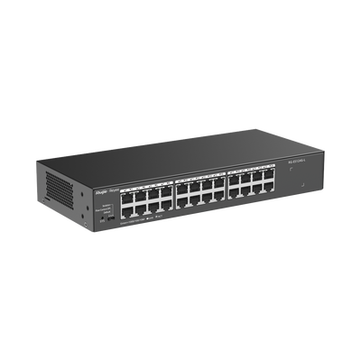 [RG-ES124G-L] Switch no administrable, con 24 puertos Gigabit, Visible en la Topología