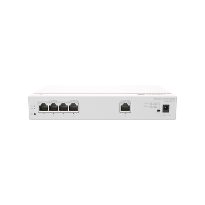 [S380-L4P1T] Router Multi-Servicio / 1 puerto 10/100/1000 Mbps(WAN) / 4 puertos 10/100/1000 Mbps(LAN) PoE+ (802.3af/at) / 50W / Rendimiento 1 Gbps / Controla hasta 32 APs / Hasta 150 Clientes / Administración Nube Gratis