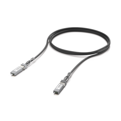 [UACC-DAC-SFP10-3M] Cable de conexión directa DAC de 3 metros SFP+ 1/10Gbps, ideal para switches UniFi