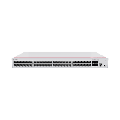 [S220-48T4X] Switch de Acceso Gigabit Administrable Capa 2 / 48 puertos 10/100/1000 Mbps / 4 Puertos 10GE SFP+ Uplink / ERPS / IMGP Snooping / DHCP Snooping / Administración Nube Gratis