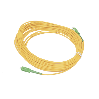 [OFC-SC/APC-SC/APC-S-30-10] Jumper de Fibra Óptica Simplex, Monomodo, con Conectores SC/APC-SC/APC, 10 Metros (32.81 Pies)