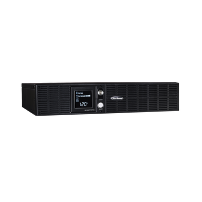 [OR1500PFCRT2U] UPS de 1500 VA/1050 W, Topología Línea Interactiva, Entrada 120 Vca NEMA 5-15P, Onda Senoidal Pura, Torre o Rack 2 UR, Con 8 Tomas NEMA 5-15R