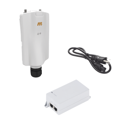 [A5XPACK] Kit de radio A5x, 700 Mbps, hasta 64 usuarios concurrentes, Monitoreo a travez de la nube, incluye POE24V y cable de alimentación PCC53