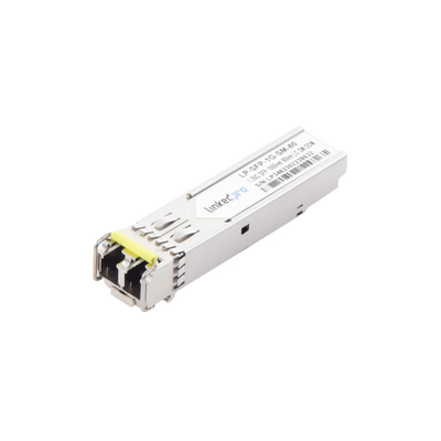 [LP-SFP-1G-SM-80] Transceptor Óptico SFP (Mini-Gbic) / Monomodo 1550 nm / 1.25 Gbps / 1000BASE-ZX / Conectores LC/UPC Dúplex / DDM / Hasta 80 km
