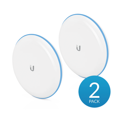 [UBB] Kit UniFi Building Bridge de 1+ Gbps en 60 GHz con radio redundante en 5 GHz, alcance de hasta 500 m