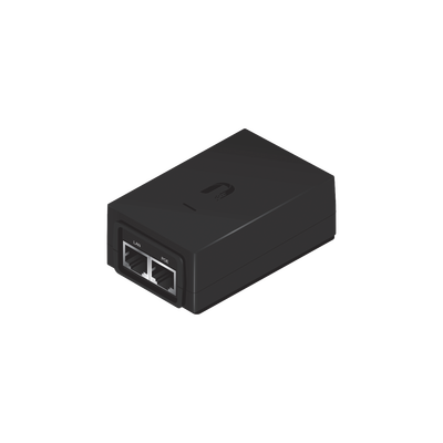 [POE-48-24W] Adaptador PoE Ubiquiti de 48 VDC, 0.5 A, Fast Ethernet (10/100 Mbps)