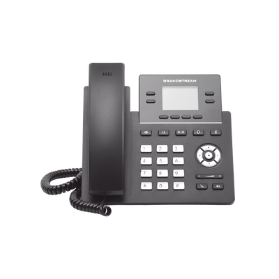 Teléfono IP Grado Operador, 4 líneas SIP, pantalla a color 2.4, PoE, codec Opus, IPV4/IPV6 con gestión en la nube GDMS