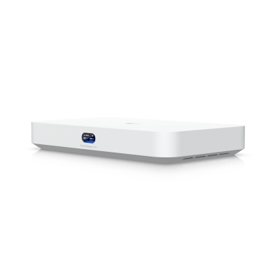 [UCG-FIBER] UCG Fiber Cloud Gateway de 10G de Escritorio con Switch Integrado de 4 Puertos 2.5 GbE y 1 Puerto 10G SFP+, Compatibilidad Total con Full Stack UniFi