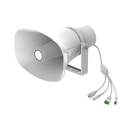 [A233] Altavoz SIP IP para Voceo y Paging / 2 Líneas SIP / Potencia 30W / IP66 Exterior / Alimentación PoE / Compatible con Conmutadores SIP / Montaje en Pared
