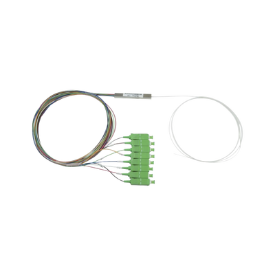 [PLC-108-SCAPC] Splitter (Divisor Óptico) Tipo PLC, de 1x8, Conectores SC/APC de Salida