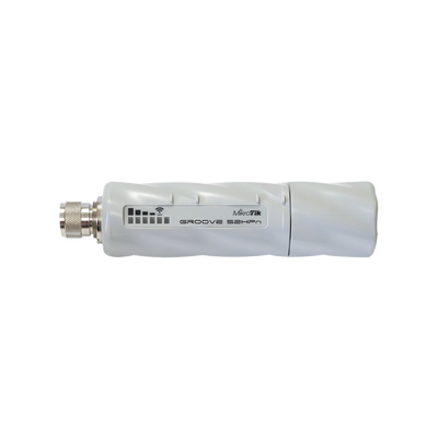 [RBGROOVE52HPN] (Groove 52) Cliente y PtP en 2.4 y 5GHz 802.11 a/b/g/n Conectorizado, Hasta 500mW