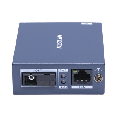 [DS-3D01T-A(B)] Convertidor Fibra Óptica / Transmisor / Monomodo (TX) / 1 Puerto SFP (SC) 100 Mbps / 1 Puerto RJ45 10/100 Mbps / HASTA 20 KM / Plug and Play