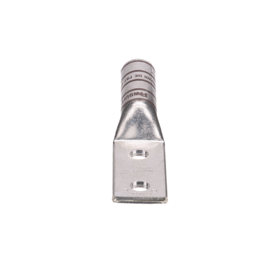 [LCC500-12-6] Zapata de compresión LCC500-12-6 para cal. 500 Kcmil, Doble barreno para tornillo prisionero de 1/2, Espaciado de orificios 44.5mm, 1 Pz
