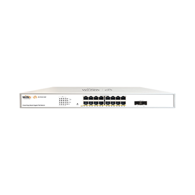 [WI-PCES318GF] Switch Administrable PoE / 16 puertos PoE af/at Gigabit / 2 x SFP Gigabit / Administración Cloud Gratuita / Presupuesto 240 W