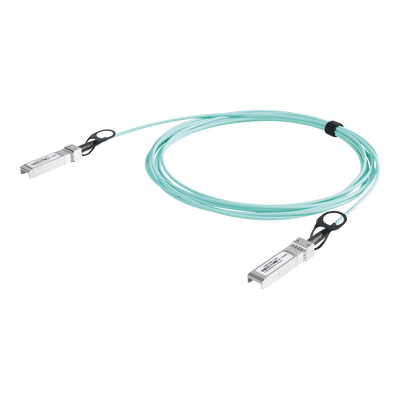 [LP-AOC-10G-5M] Cable AOC SFP+ de 1&10 Gbps a 1&10 Gbps / Cable de fibra óptica Activo / Longitud: 5 metros