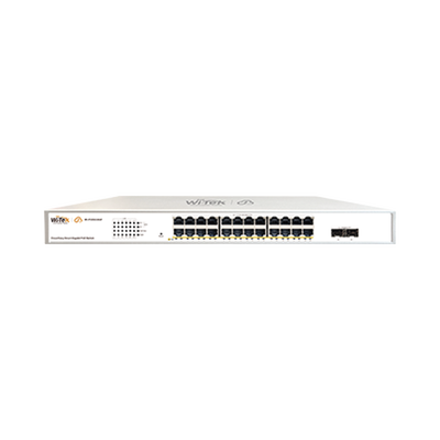 [WI-PCES326GF] Switch Administrable PoE / 24 puertos PoE af/at Gigabit / 2 x SFP Gigabit / Administración Cloud Gratuita / Presupuesto 370 W
