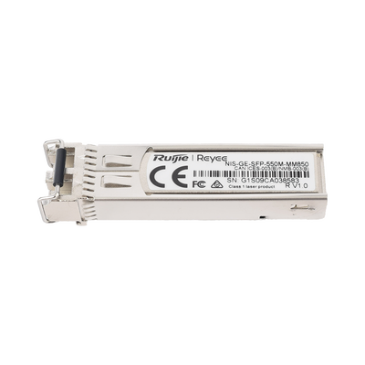 [NIS-GE-SFP-550M-MM850] Transceptor Industrial LC Multimodo SFP 1G, hasta 550 Metros, Longitud de Onda 850 nm, soporta Temperaturas de -40° a 85° C