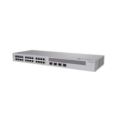 [S220S-24T4JX] Switch de Acceso Gigabit Administrable Capa 2 / 24 puertos 10/100/1000 Mbps / 2 Puertos 2.5GE SFP + 2 Puertos 10GE SFP+ Uplink / ERPS / IMGP Snooping / DHCP Snooping / Administración Nube Gratis