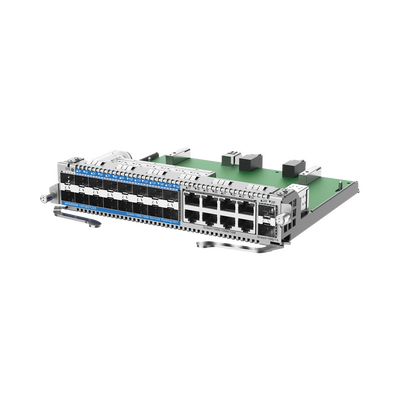 [MF6000M-16FS8GT2XS] e-Lighten Tarjeta Modular para OLT modelo RG-NBF6002M, 16 puertos PON/SFP 1G, 8 puertos Ethernet de 1G y 2 puertos SFP+ 10G