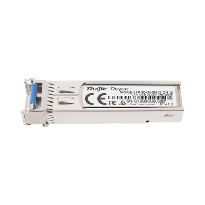[NIS-GE-SFP-20KM-SM1310-BIDI] Transceptor Industrial BIDI Monomodo SFP 1G (Lado A), hasta 20 Kilómetros, TX 1310 / RX 1550, soporta Temperaturas de -40° a 85° C